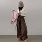 【甜美百搭💫】Cargo cotton wide pants