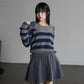 Nund layered striped knitwear