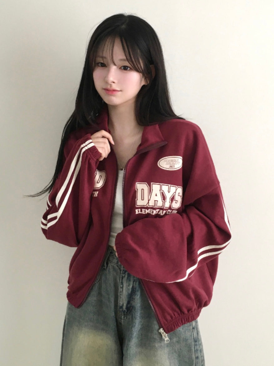 Two way track jacket