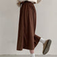 Coduroy long skirts