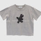 3M反光QQ兔仔CROP TEE