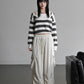 Nund layered striped knitwear