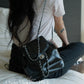 Chain mini backpack