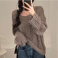 Angora loose fit knit