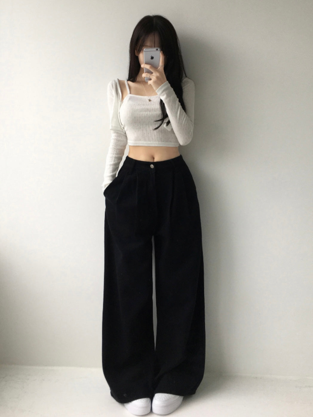 【肉肉消失術💞】Vibe pintuck cotton pants