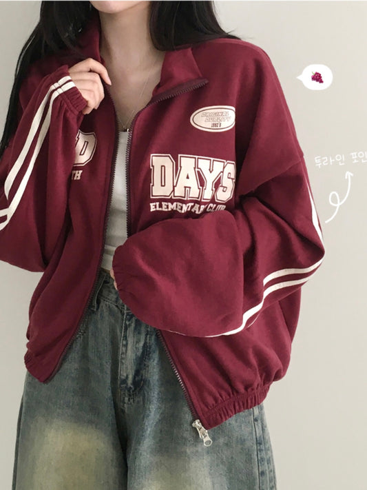 Two way track jacket