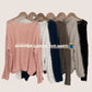 Angora loose fit knit