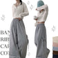 【甜美百搭💫】Cargo cotton wide pants