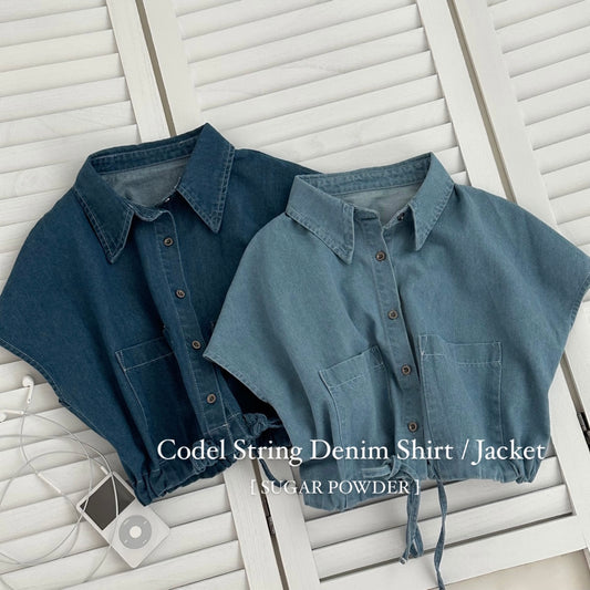 Codel String Denim Shirt