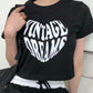 Vintage Dreams Crop Tee