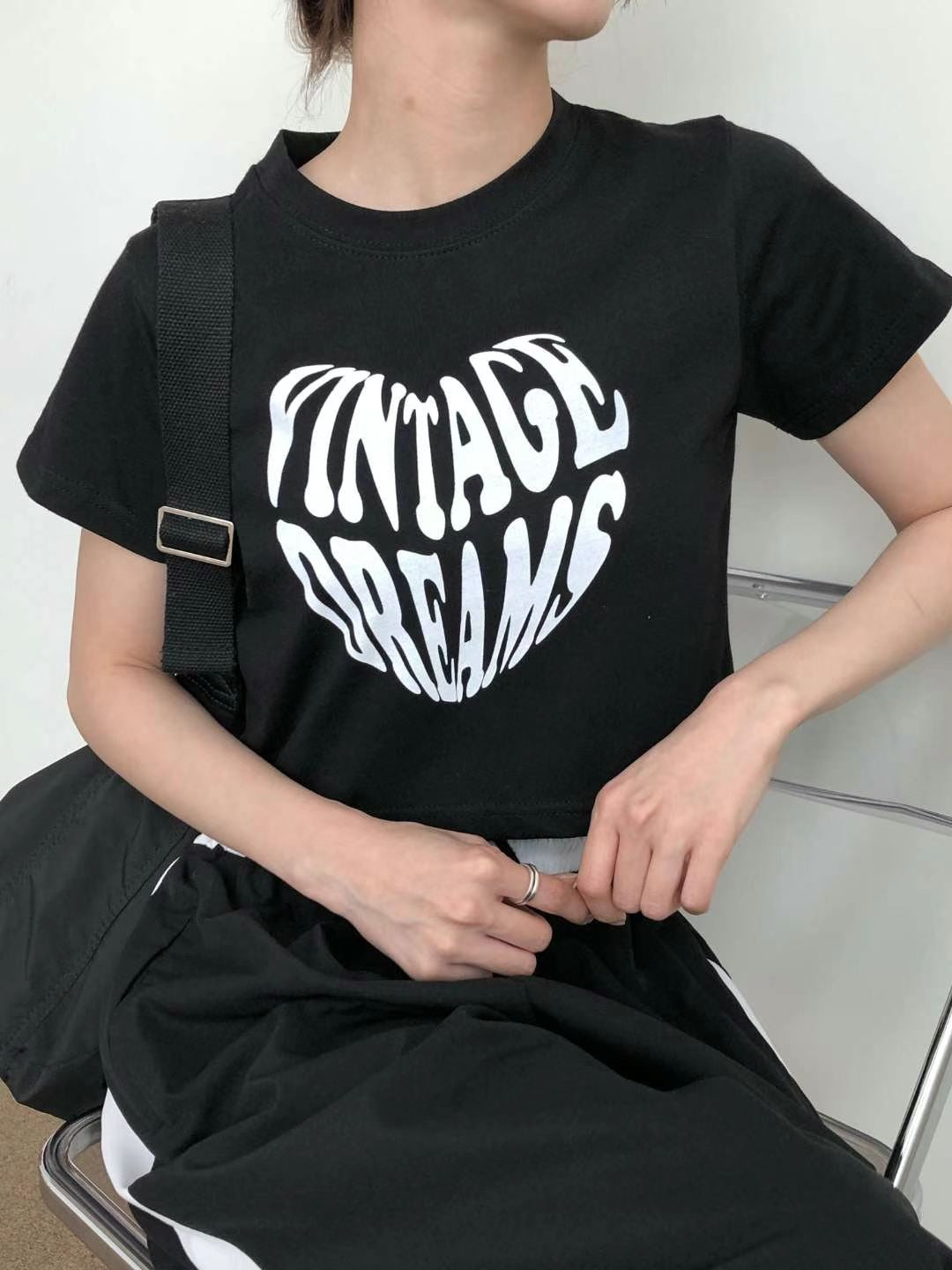 Vintage Dreams Crop Tee