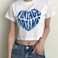 Vintage Dreams Crop Tee