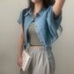 Codel String Denim Shirt