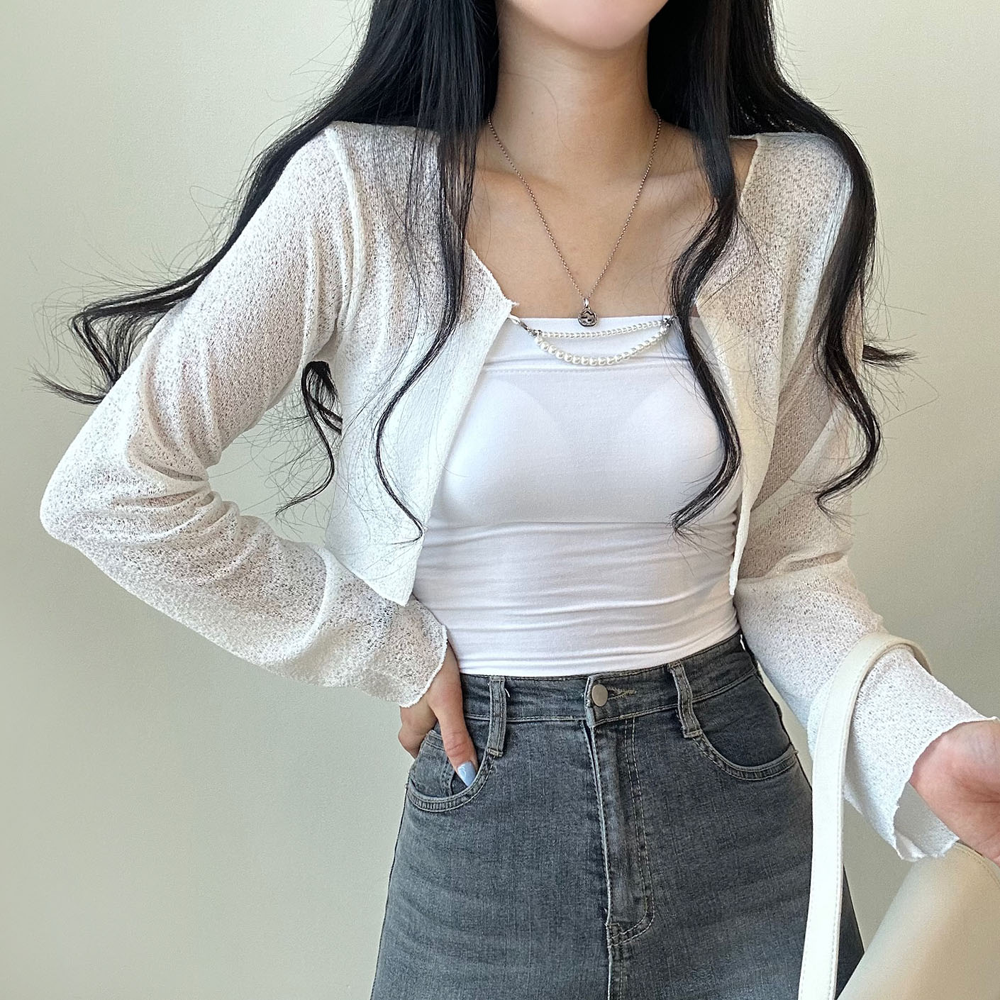 Pearl Bolero Cardigan