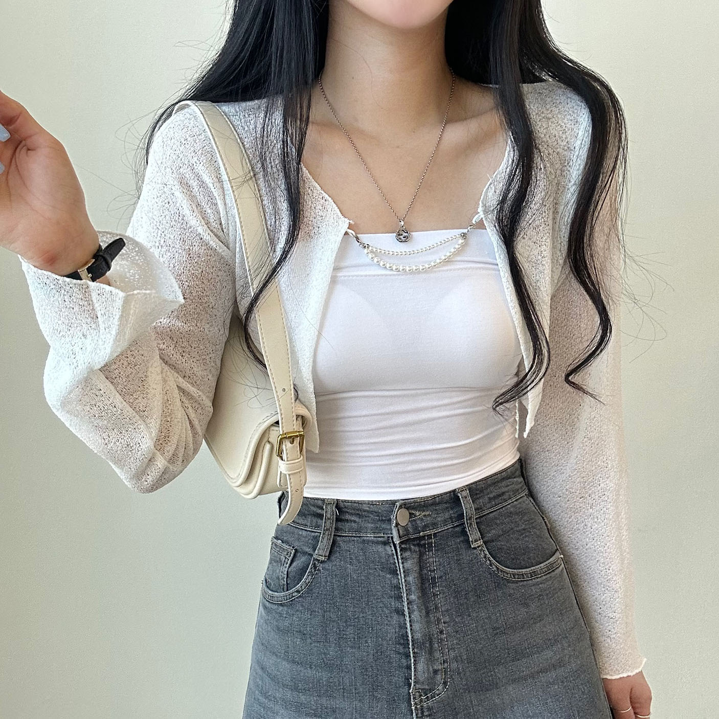 Pearl Bolero Cardigan